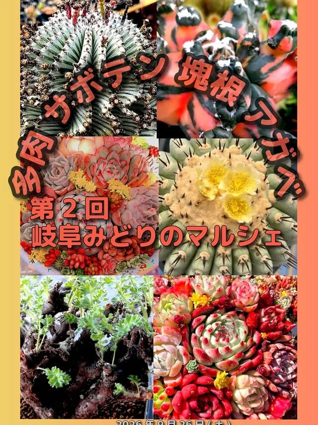 第2回岐阜みどりのマルシェ